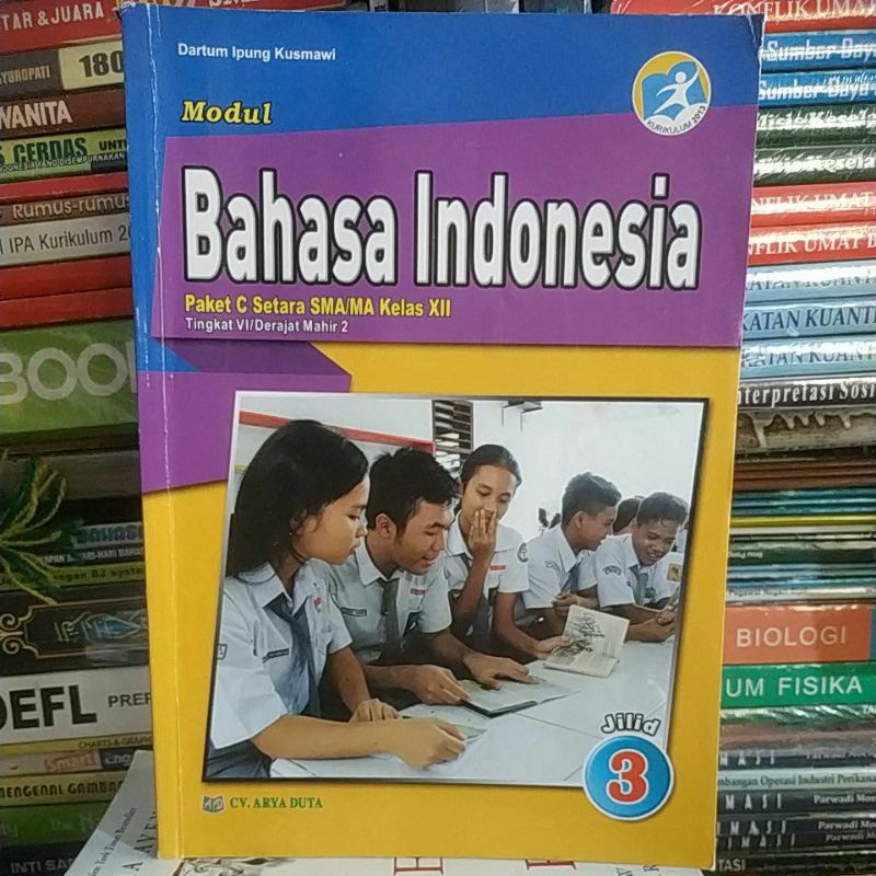 Jual Buku Modul Bahasa Indonesia Kelas XII | Shopee Indonesia