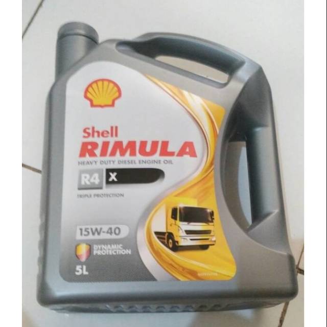 Jual Shell Rimula R4 X 15W-40 Triple Protection-Dynamic Protection ...