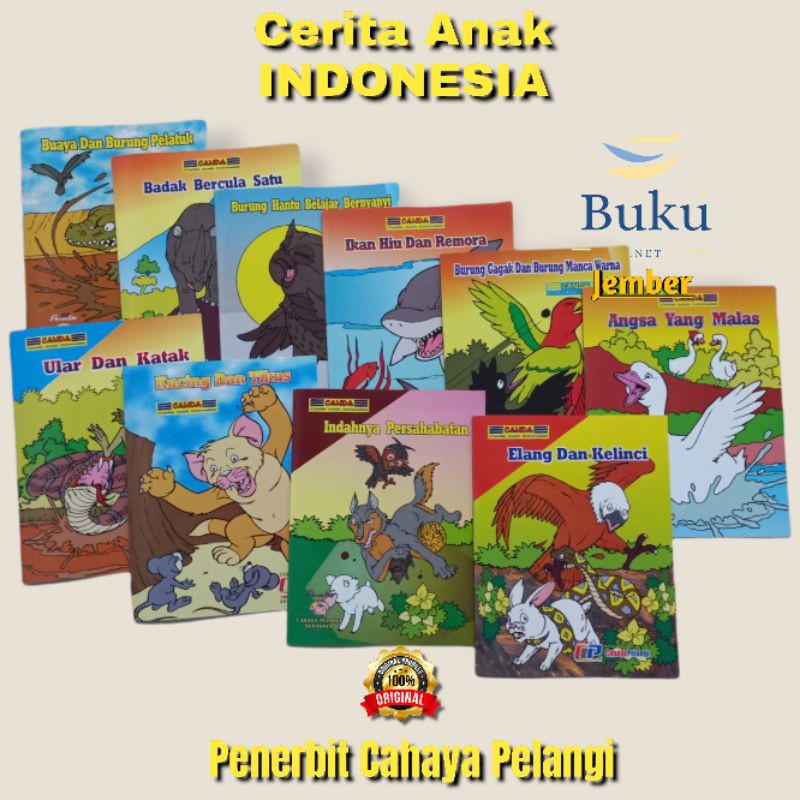 Jual Buku Cerita Anak Indonesia Murah Dengan Cerita Hewan Yg Menarik ...