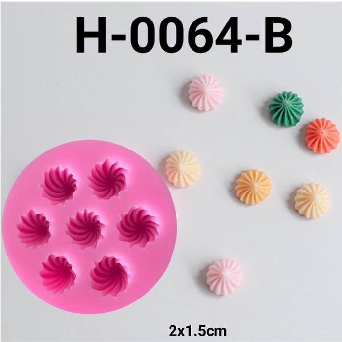Teeparty Silikonformen Set – 4 Stück Für Cupcake-Topper, Schokolade & Fondant, Lebensmittelecht & Hitzebeständig