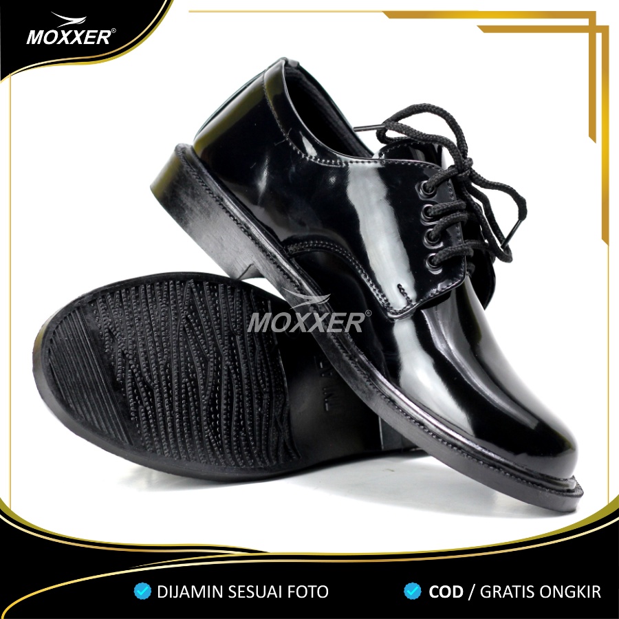 Jual Moxxer Sepatu Pdh Pendek Tni Sepatu Dinas Pdh Tni Ad Polri Satpam Security Pria Sepatu