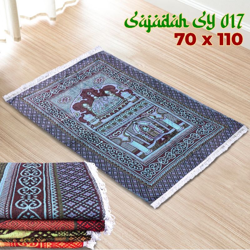 SAJADAH TRAVEL RAJUT MURAH COCOK UNTUK SOUVENIR UMROH HAJI