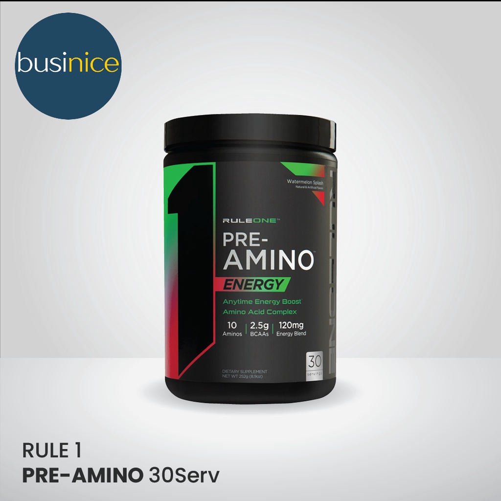 Jual Rule 1 Pre Amino Energy 30 Serving 250 Gram Rule One Amino Powder ...