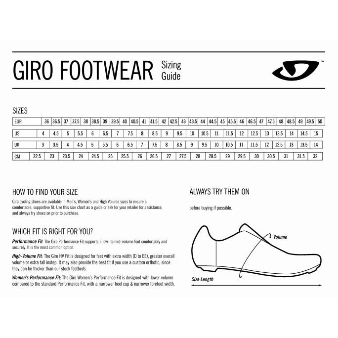 Giro imperial sale sizing