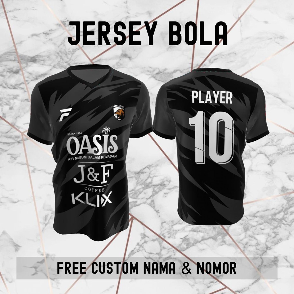 Jual Jersey Babel United Klub Bola Baju Kaos Custom Nama Dan Nomor