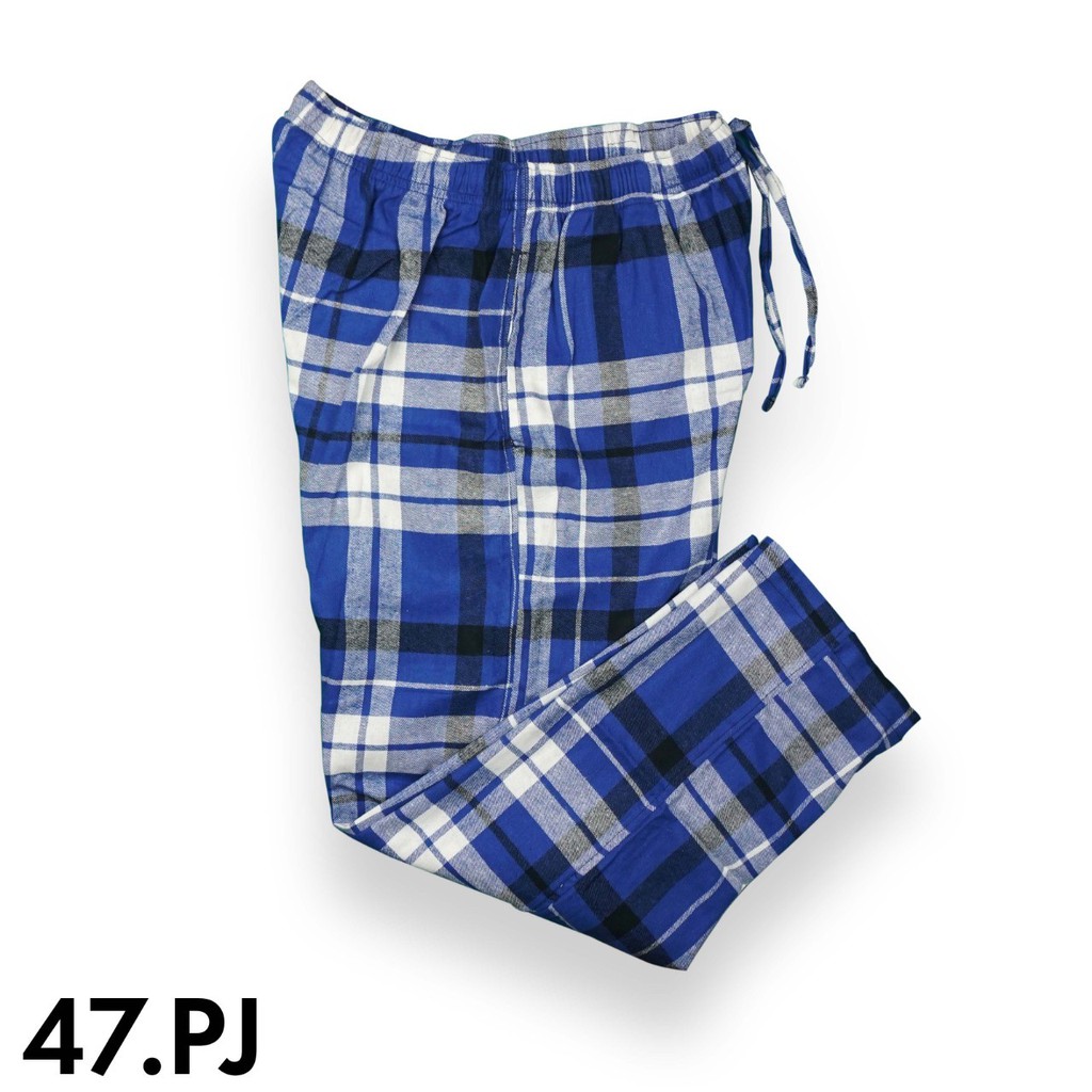 Jual CELANA TARTAN CELANA FLANEL PANJANG PRIA MOTIF KOTAK