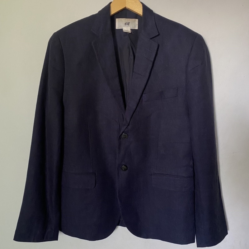 Blazer pria h&m best sale