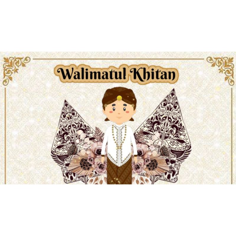 Jual Undangan Digital Khitan Adat Sunda | Shopee Indonesia
