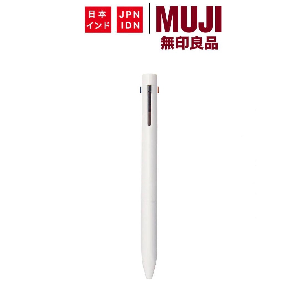 Jual [Ready Stock] MUJI Triangular three-color multicolor ballpoint pen ...