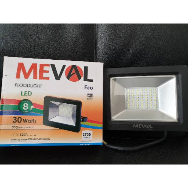 Jual floodlight led sorot lampu meval 30w | Shopee Indonesia