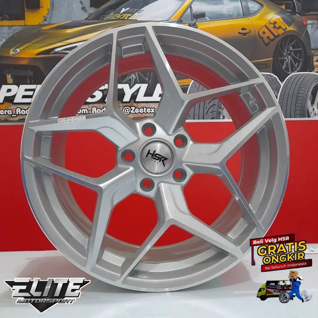 Jual Velg Mobil Innova HRV Juke Ring 18x8 Lubang 5 Pcd 114.3 Velg HSR