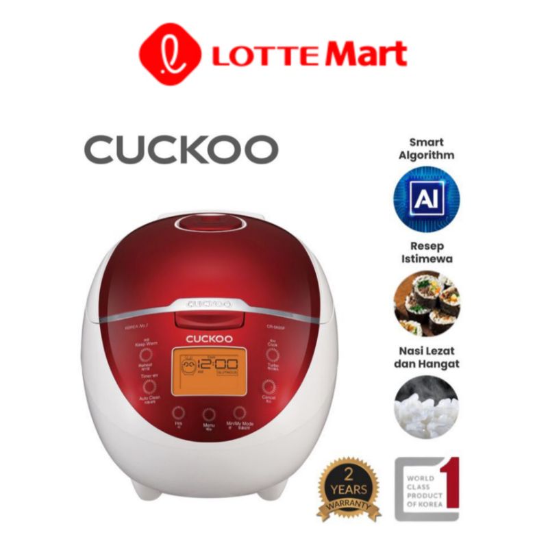 Jual Cuckoo Rice cooker CR0655F rice cooker Shopee Indonesia