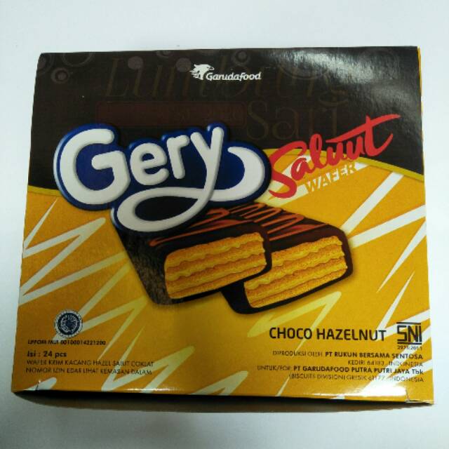 Jual Gery Saluut Wafer 1 Box Isi 24 Pcs Shopee Indonesia 4427