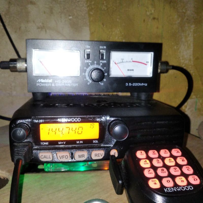 Jual radio rig kenwood tm 281A | Shopee Indonesia