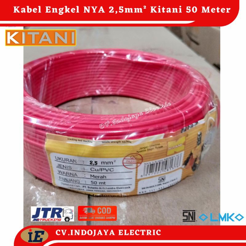 Jual Kabel Nya Mm Kitani Kabel Listrik Kawat Tunggal Engkel Harga