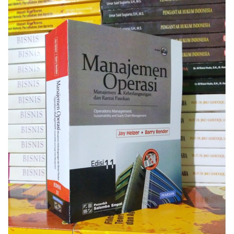 Jual Manajemen Operasi edisi 11 - Jay Heizer | Shopee Indonesia