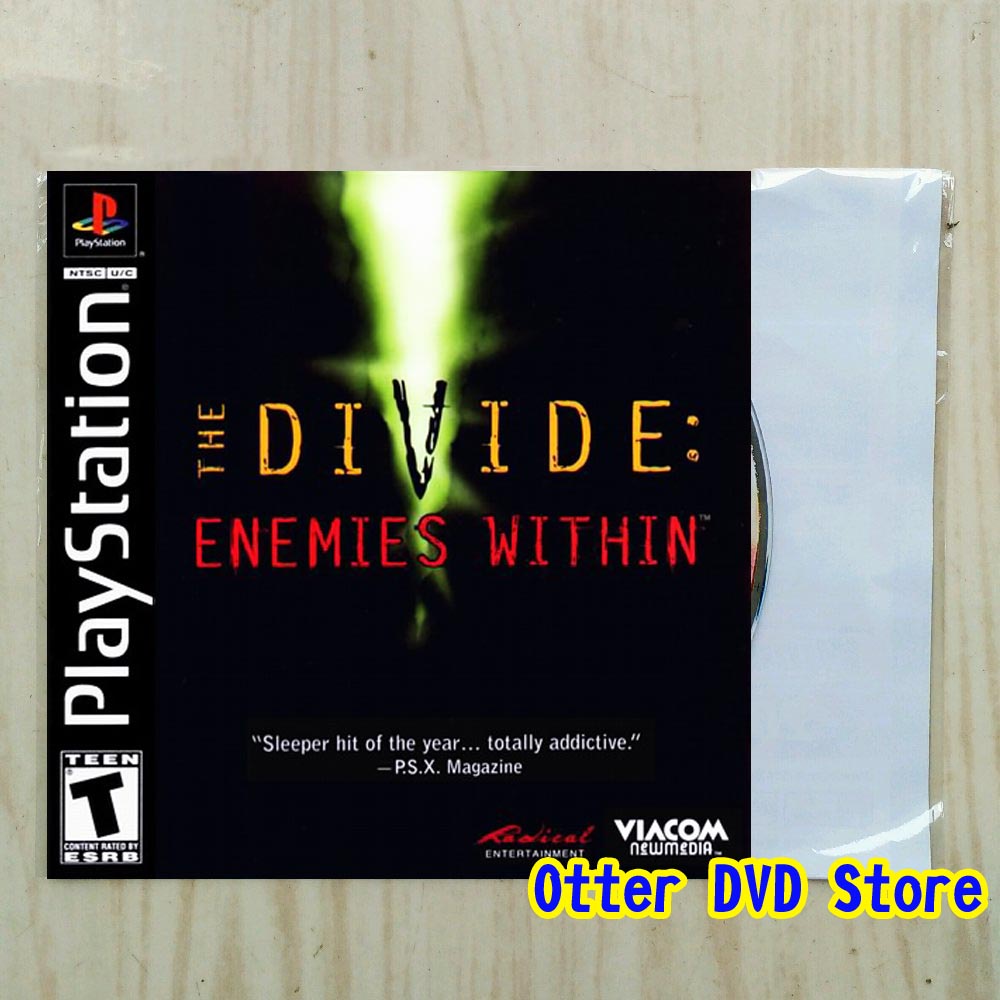 Jual Kaset CD Game Ps1 Ps 1 The Divide - Enemies Within | Shopee Indonesia