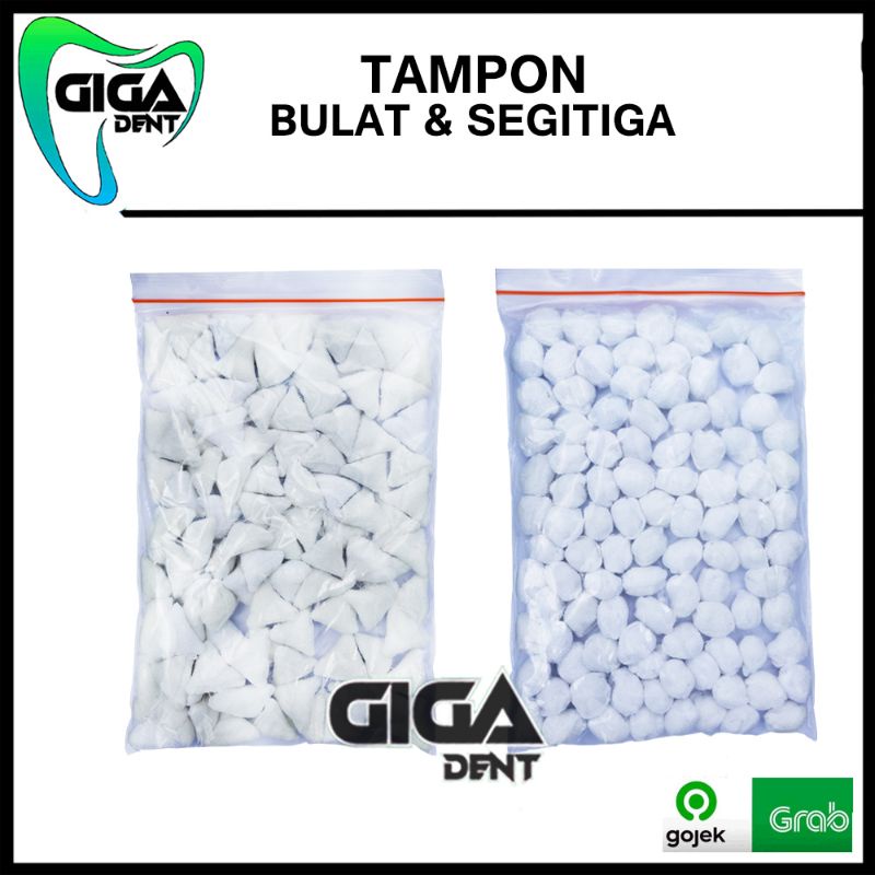 Jual TAMPON STERIL & COTTON PELET DENTAL | Shopee Indonesia