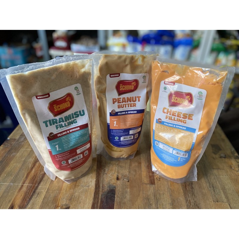 Jual Filling/isian roti winschoko 1kg | Shopee Indonesia