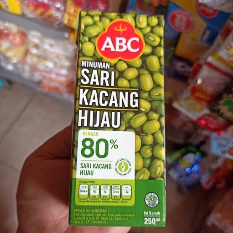 Jual Abc Sari Kacang Hijau 250ml Shopee Indonesia