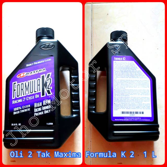 Jual Oli 2 Tak Maxima Formula K 2 isi 1 Liter | Shopee Indonesia Jual Oli 2 Tak Maxima Formula K 2 isi 1 Liter | Shopee Indonesia