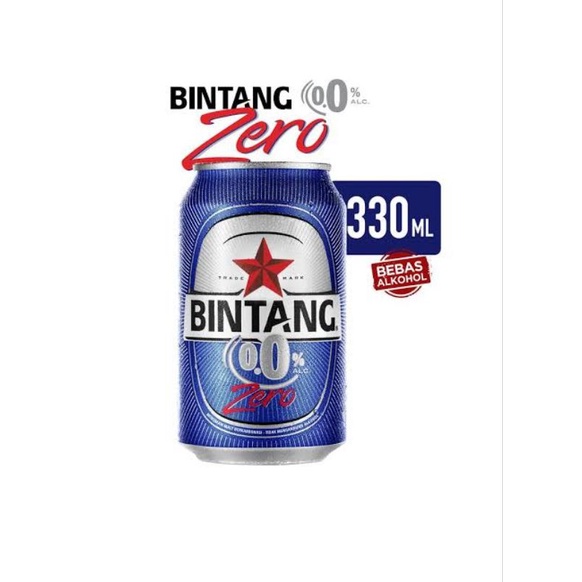 Jual Bir Bintang Zero Kaleng 330ml | Shopee Indonesia