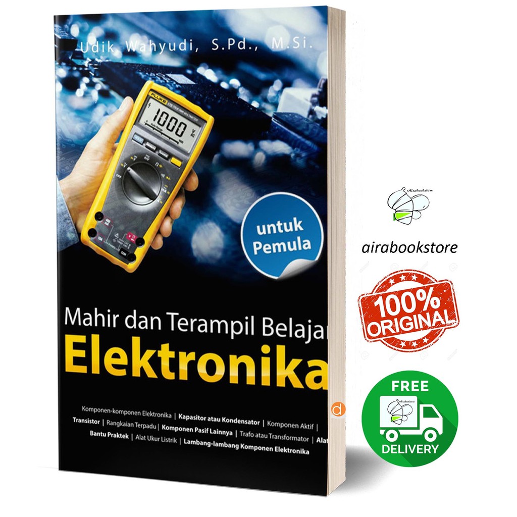 Jual Buku Mahir Dan Terampil Belajar Elektronika Untuk Pemula DP02562A ...