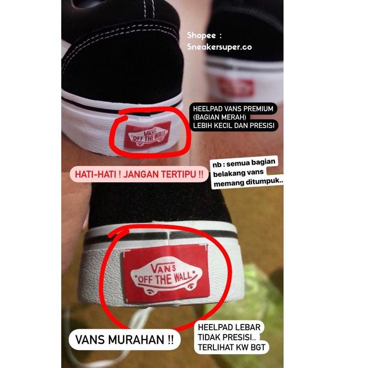 Harga sepatu vans outlet off the wall kw