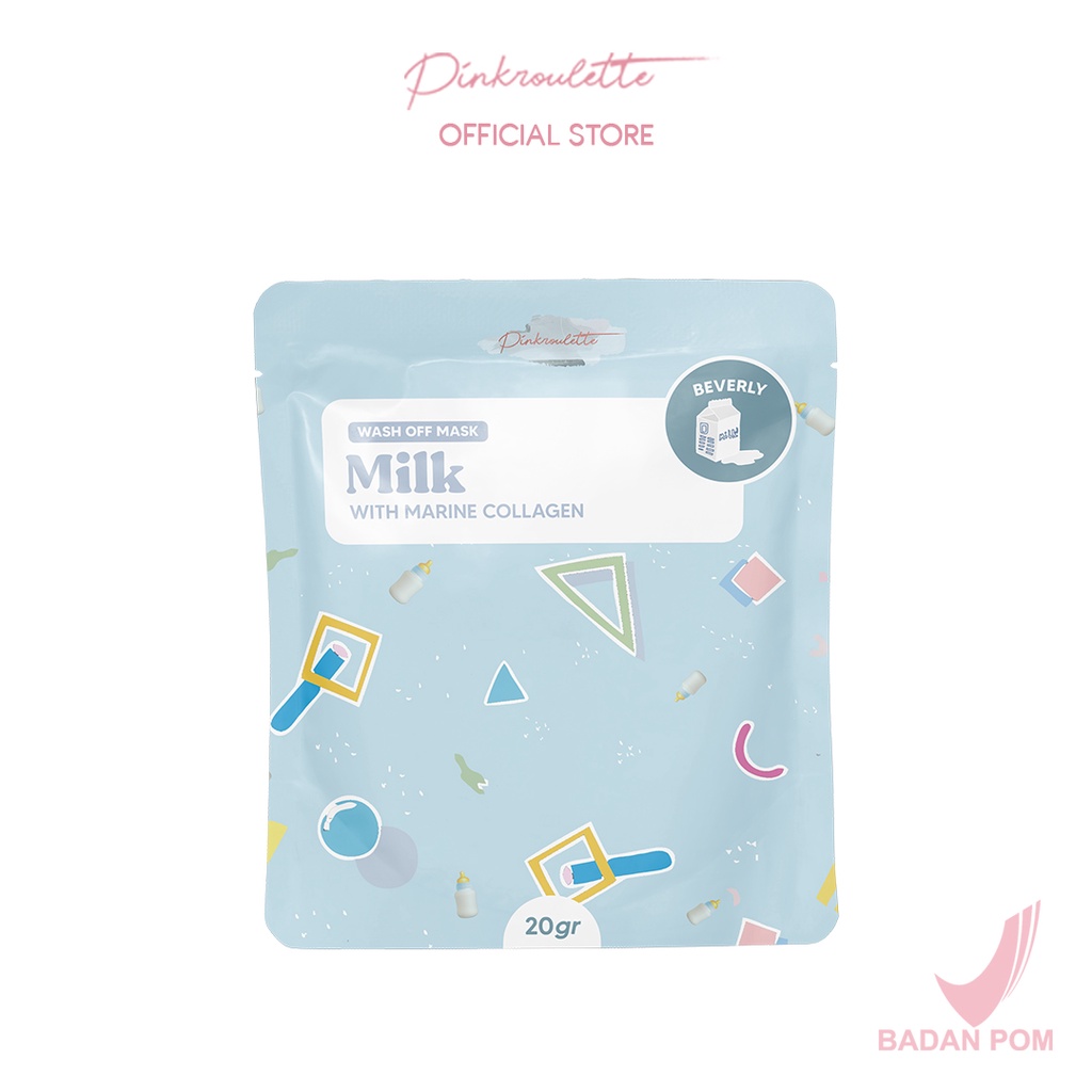 Jual PinkRoulette Masker Organic FaceMask Travel Size 20gr | Masker ...
