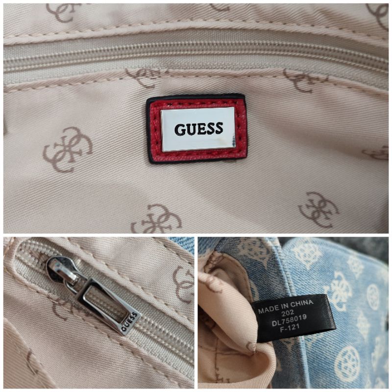 Jual GUESS BRIGHTSIDE DENIM 26CM Shopee Indonesia