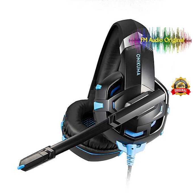 Jual FM Audio Original / Gaming Headset Super Bass LED with Microphone