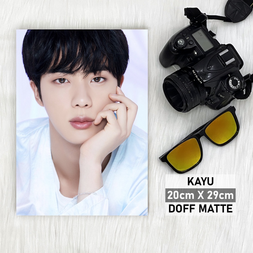 Jual Poster Bts Jin Be Concept Photo Frame Kayu Solid A Jin