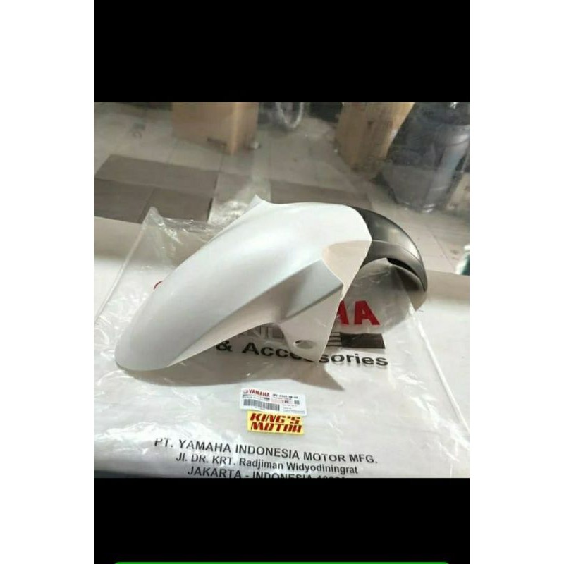 Jual SPAKBOR DEPAN YAMAHA R15 OLD PUTIH ORIGINAL | Shopee Indonesia