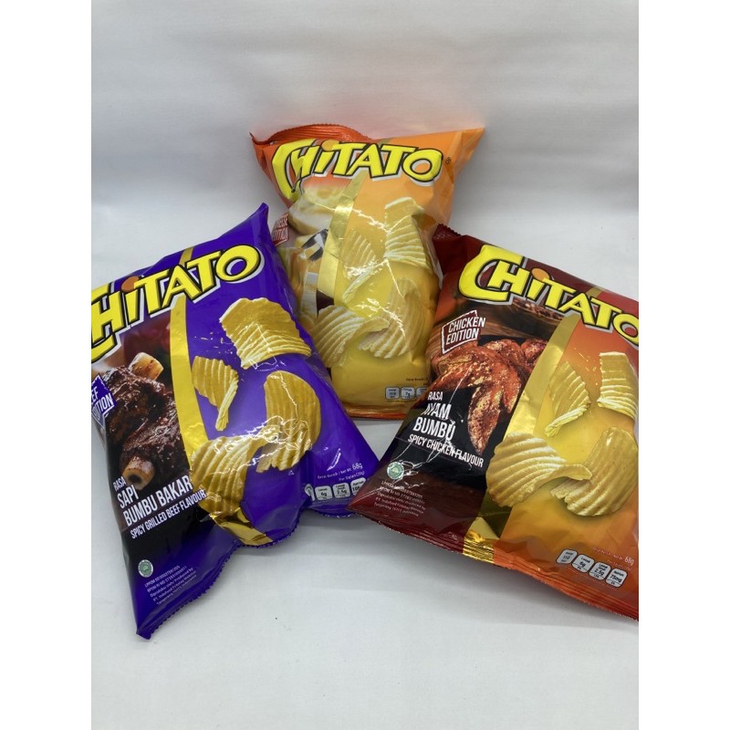 Jual [ Utama Grosir ] Chitato Keripik Kentang All Varian 68g Shopee