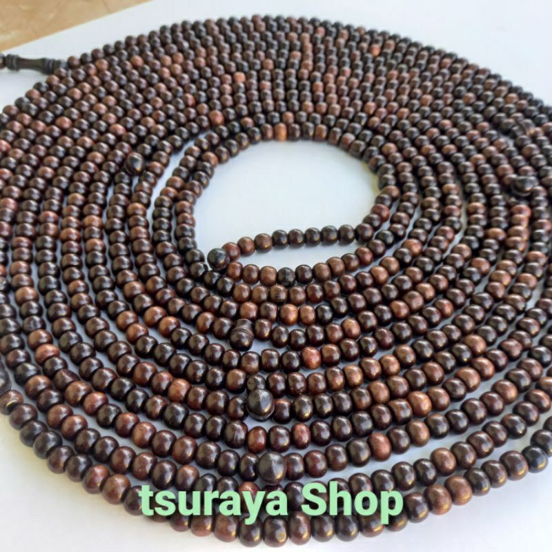 Jual Tasbih Kayu Stigi 1000 Butir Tasbih Kayu Stigi Asli Tasbih Kayu ...