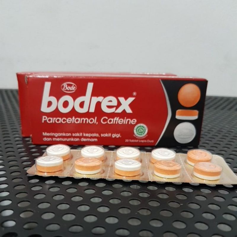 Jual BODREX tablet BOX isi 2strip | Shopee Indonesia