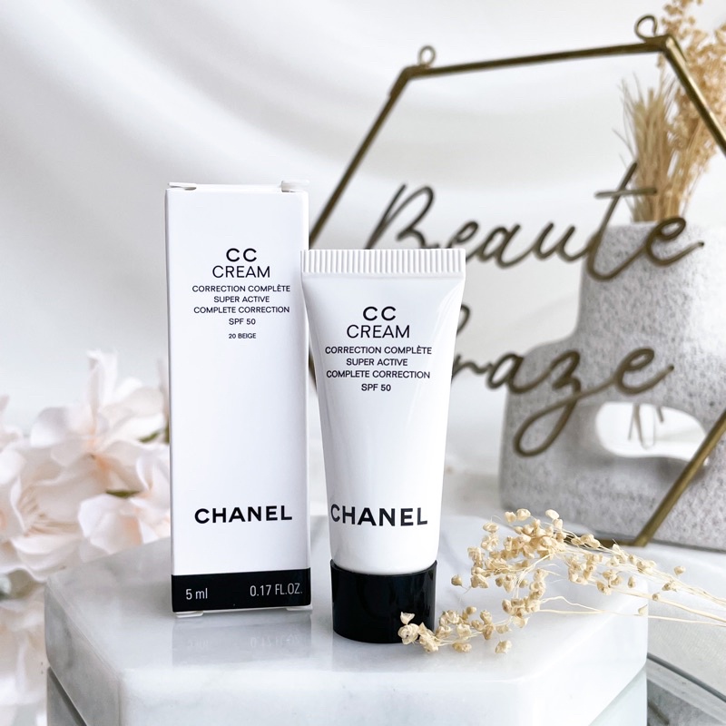 Jual CHANEL CC Cream 20 BEIGE - 5ml | Shopee Indonesia