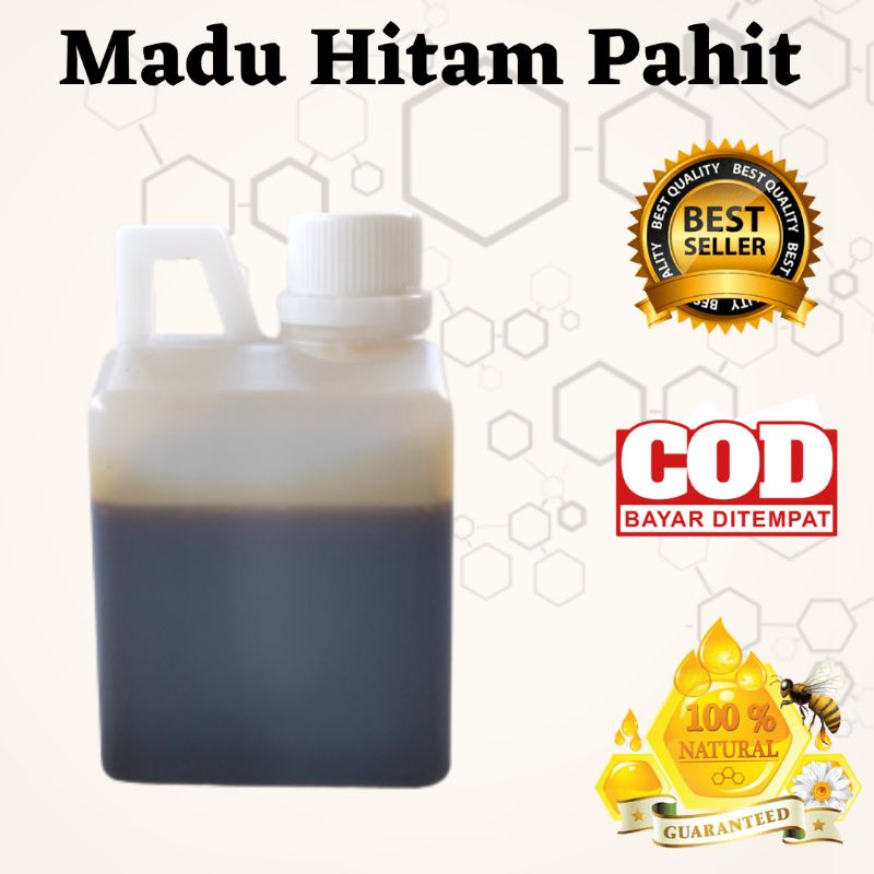 Jual Madu Murni Hitam Pahit Hutan Asli Liar 500 Gram Tanpa Campuran Apapun Shopee Indonesia