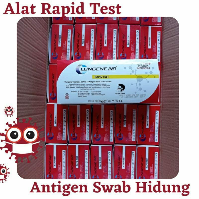 Jual Alat Rapid Test Antigen per box murah Shopee Indonesia