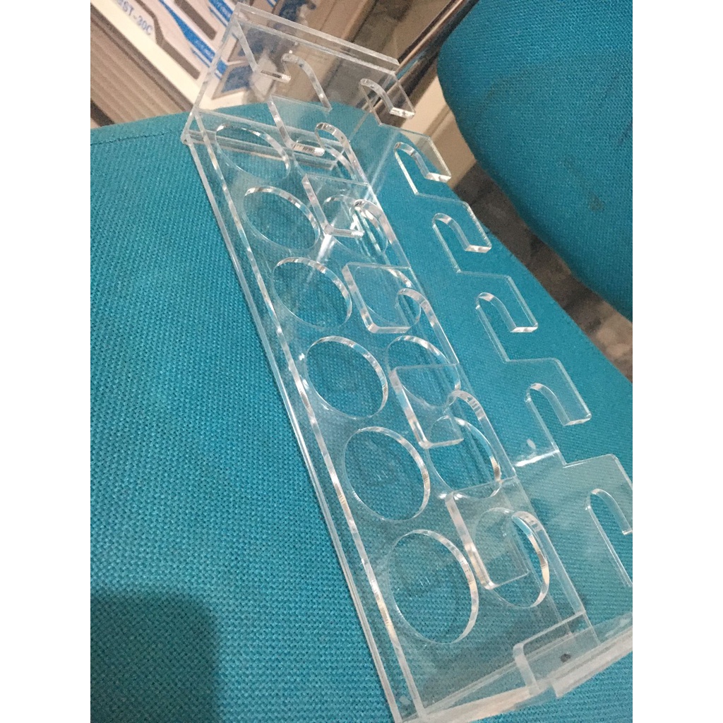 Jual Rack for volumetric flask cap. 25ml x 12 holes Shopee Indonesia