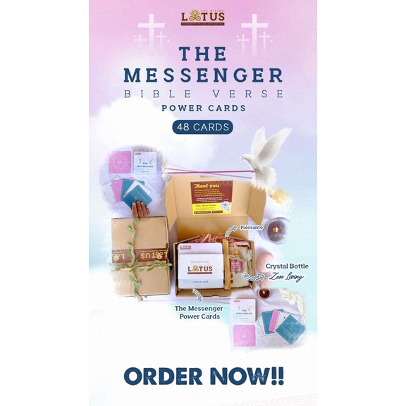 Jual Power Cards : The Messenger (Bible Verse) | Shopee Indonesia