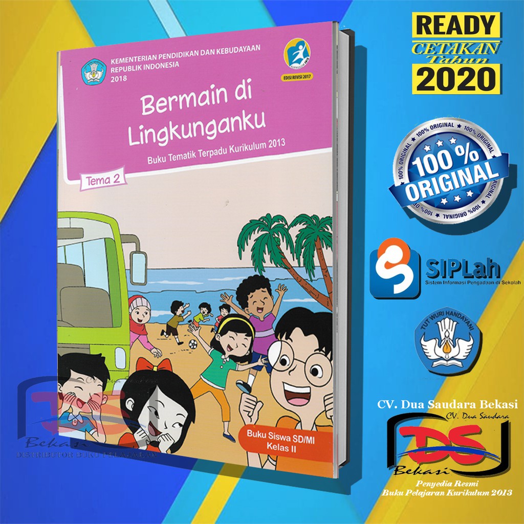 Jual BUKU SISWA Kelas 2 SD Tema 2 Semester 1 Kurikulum 2013 Revisi 2018 ...