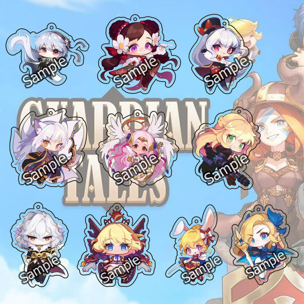 Jual Gantungan Kunci Guardian Tales Series 01 Key Chain Strap Hp