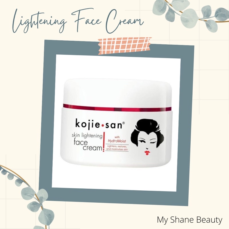 Jual Kojie San Skin Lightening Face Cream Original Shopee Indonesia