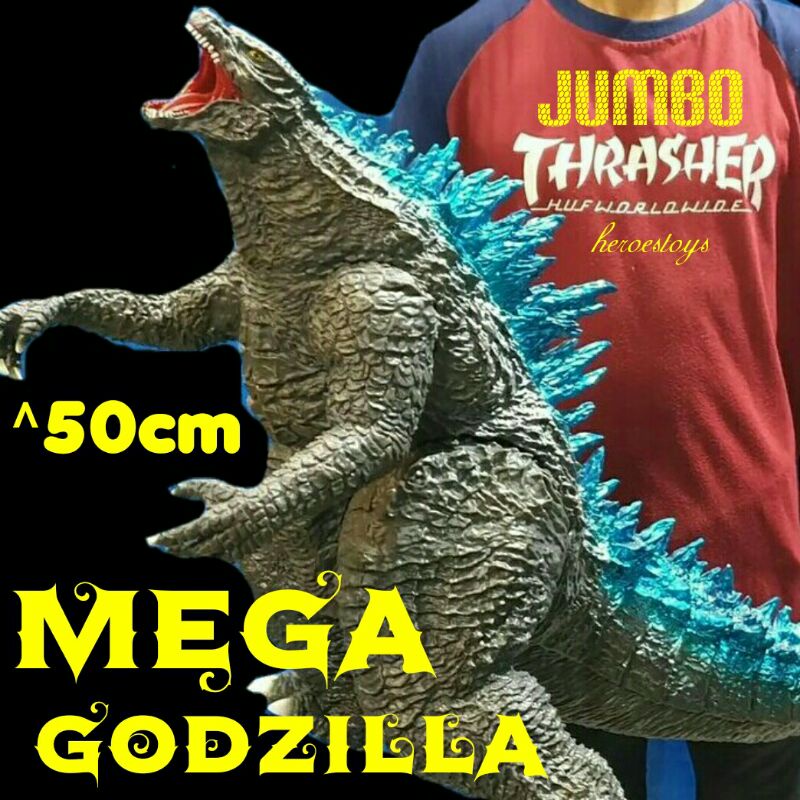 Jual Figure Mega Godzilla Monster Kaiju Monsterverse Vinyl Jumbo Big ...