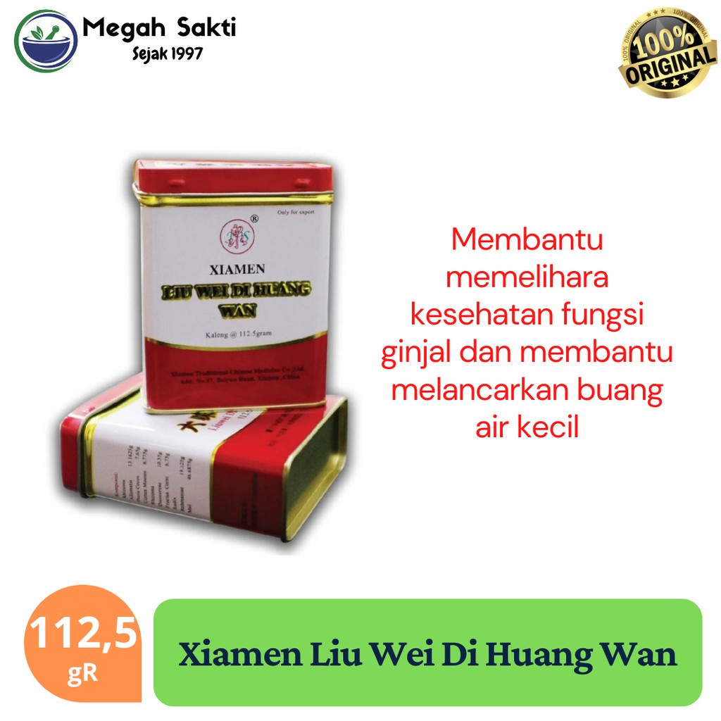 Jual Xiamen Liu Wei Di Huang Wan - Menyehatkan Fungsi Ginjal Dan ...