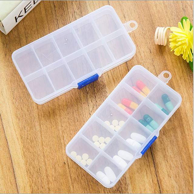 Jual Tempat penyimpanan Obat / Jewelry Box Bersekat Lepas Pasang ...