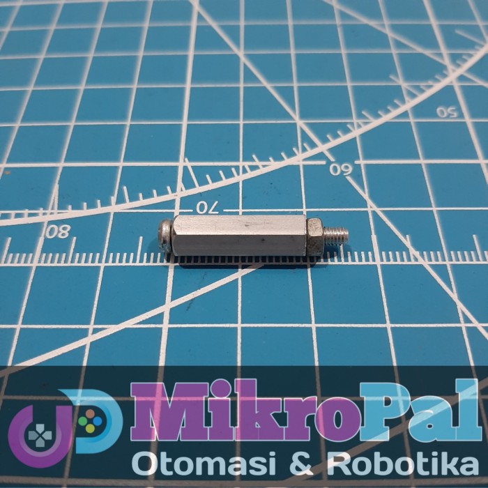 Jual Hexagonal Spacer PCB Logam Aluminium Male-Female Spacer Logam ...