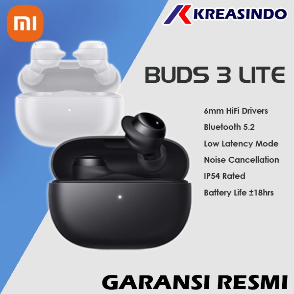 Jual Xiaomi MI Redmi Buds 3 Lite / Buds 4 Lite TWS Wireless Earphone ...