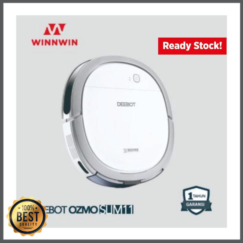 Jual Alat Electronik - Ecovacs Deebot OZMO Slim11 Vacum Robot Pel Vacuum  Cleaner Mop Vakum VB-1287-1058 | Shopee Indonesia